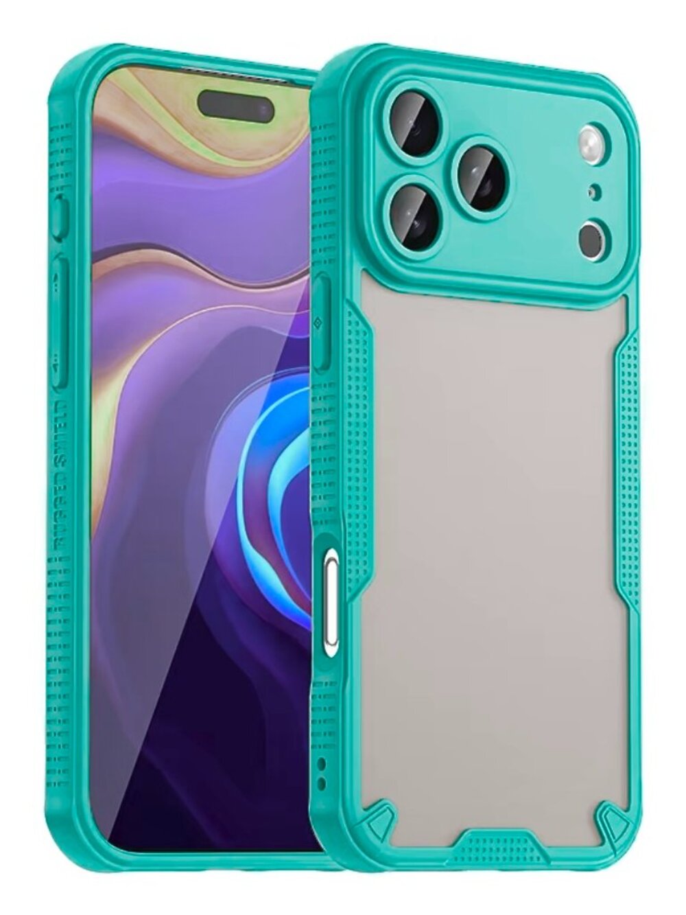 iPhone 17 Pro Hybrid Translucent Case Shockproof Bumper Slim New With Tags